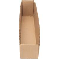 Boîtes profondes en carton ondul&eacute;, 1-7/8" la x 17-1/8" p x 4-1/2" h, Beige GTA Hardware Inc