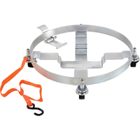 Tilting Drum Dollies, Steel, 1200 lbs. Capacity, 23-1/2" Diameter, Cast Iron Casters GTA Hardware Inc