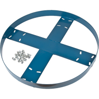 Drum Dolly Frame, Steel, 750 lbs. Capacity, 24" Diameter GTA Hardware Inc