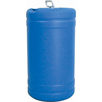 Barils en poly&eacute;thyl&egrave;ne &agrave; ouverture &eacute;troite, 15 gal. US (12,49 gal. imp.), Dessus ferm&eacute;, Bleu GTA Hardware Inc