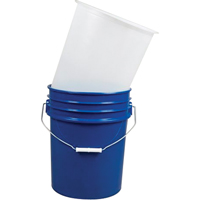 Doublures pour seaux en acier, 11-1/4" dia. x 12-1/4" h, 5 gal. US (4,16 gal. imp.) capacit&eacute; GTA Hardware Inc