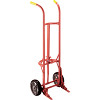 Chariots ergonomiques pour baril, Fabriqu&eacute; en Acier, 55 - 85 gal. US (45 - 70 gal. imp.) GTA Hardware Inc