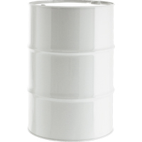Barils en acier, 55 gal. US (45,8 gal. imp.), Doubl&eacute;, Blanc, Dessus ferm&eacute;, 1A1/Y1.8/300, Calibre 16 GTA Hardware Inc