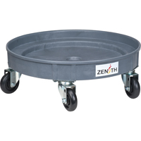 Leak Containment Drum Dolly, 24.25" dia. X 8.625" H, 1.5 US Gal. Spill Cap. GTA Hardware Inc