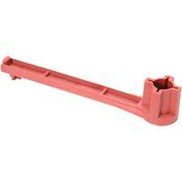 Single Ended Specialty Bung Nut Wrench, 1-1/4" Opening, 8" Handle, Non-Sparking Nylon GTA Hardware Inc