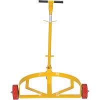 Lo-Profile Drum Caddy, Steel Construction, 30 US Gal. (24.9 Imperial Gal.)/5 US Gal. (4.1 Imperial Gal.)/55 US Gal. (45.8 Imperial Gal.) GTA Hardware Inc