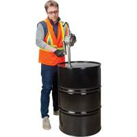 Pompe rotative pour baril, Acier inoxydable, Pour capacit&eacute; 55 gal., 12 oz/course GTA Hardware Inc