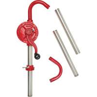 Pompe rotative pour baril, Fonte/Acier, Pour capacit&eacute; 30-55 gal., 8 oz/course GTA Hardware Inc