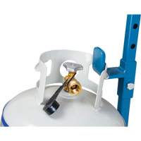 Chariot &agrave; cylindres, Roues Anticrevaison, Base de 15-1/2" W x 14-1/4" L, 600 lb GTA Hardware Inc