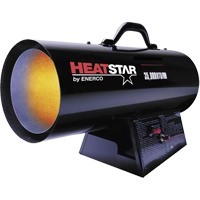 Contractor Series Forced Air Heater, Fan, Propane, 35000 BTU/H GTA Hardware Inc