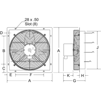 Ventilateurs d'&eacute;vacuation &agrave; volets GTA Hardware Inc