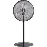 Non-Oscillating Pedestal Fan, Heavy-Duty, 2 Speed, 24" Diameter GTA Hardware Inc