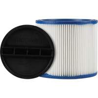 CleanStream&reg; Gore&reg; Wet/Dry Vacuum Filter, Cartridge/Hepa, Fits 5 US gal. GTA Hardware Inc