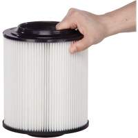Wet/Dry Vacuum Filter, Cartridge GTA Hardware Inc