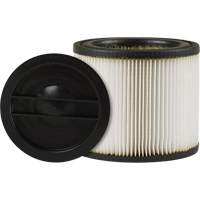 Small Vacuum Filter, Cartridge, Fits 1 - 6 US gal. GTA Hardware Inc