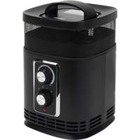 360 Degree Surround Portable Heater, Ceramic, Electric, 5200 BTU/H GTA Hardware Inc