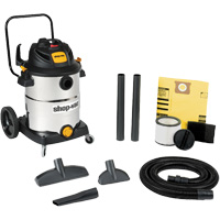 Stainless Steel Wet/Dry Shop Vacuum, 120 V, 16 gal. Capacity GTA Hardware Inc