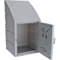 Casier, 15" x 15" x 31", Gris, Assembl&eacute; GTA Hardware Inc