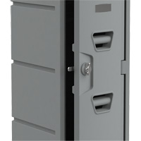 Casier, 12" x 15" x 36", Gris, Assembl&eacute; GTA Hardware Inc