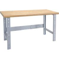 &eacute;tabli pr&eacute;conçu, Dessus & montants seulement, Cap 2500 lb, 60" la x 36" p, 34" h GTA Hardware Inc