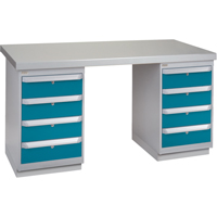 &eacute;tabli pr&eacute;conçu, 60" la x 36" p x 34" h, Capacit&eacute; 2500 lb GTA Hardware Inc