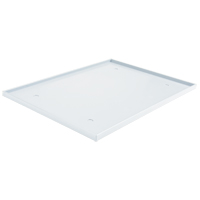 Fond de casier, Convient aux casiers 12" x 18", Gris p&acirc;le, Plastique GTA Hardware Inc