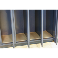 Fond de casier, Convient aux casiers 12" x 18", Beige, Plastique GTA Hardware Inc