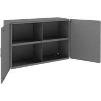 Armoire murale, 24" h x 33-13/16" la x 12-3/8" p, 1 tablettes, Acier, Gris GTA Hardware Inc