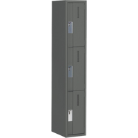 Casiers robustes Concorde, 3 niveaux, 12" x 18" x 72", Acier, Charbon, Soud&eacute; (assembl&eacute;) GTA Hardware Inc