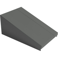 Dessus inclin&eacute; pour casiers robustes enti&egrave;rement soud&eacute; Concorde, Bloc de 1, 18" p x 12" la x 6" ha, Acier GTA Hardware Inc