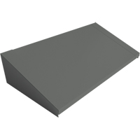 Dessus inclin&eacute; pour casiers robustes enti&egrave;rement soud&eacute; Concorde, Bloc de 3, 18" p x 36" la x 6" ha, Acier GTA Hardware Inc