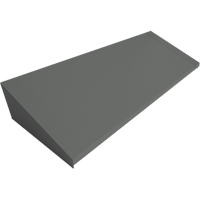 Dessus inclin&eacute; pour casiers robustes enti&egrave;rement soud&eacute; Concorde, Bloc de 4, 18" p x 48" la x 6" ha, Acier GTA Hardware Inc