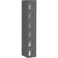 Casiers robustes Concorde, 6 niveaux, 12" x 18" x 72", Acier, Charbon, Soud&eacute; (assembl&eacute;) GTA Hardware Inc