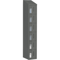 Casiers robustes Concorde, 6 niveaux, 12" x 18" x 78", Acier, Charbon, Soud&eacute; (assembl&eacute;) GTA Hardware Inc