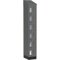 Casiers robustes Concorde, 6 niveaux, 12" x 18" x 82", Acier, Charbon, Soud&eacute; (assembl&eacute;) GTA Hardware Inc