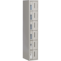 Casiers robustes Concorde, 6 niveaux, 12" x 18" x 72", Acier, Gris, Soud&eacute; (assembl&eacute;) GTA Hardware Inc