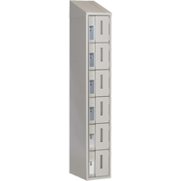 Casiers robustes Concorde, 6 niveaux, 12" x 18" x 78", Acier, Gris, Soud&eacute; (assembl&eacute;) GTA Hardware Inc