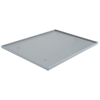 Fond de casier, Convient aux casiers 12" x 18", Gris fonc&eacute;, Plastique GTA Hardware Inc