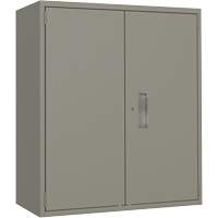 Armoire de rangement Lo-Boy, Acier, 2 Tablettes, 40" h x 36" la x 18" P, Gris GTA Hardware Inc