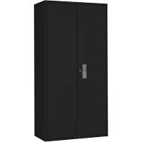 Armoire garde-robe, Acier, 36" la x 18" p x 72" h, Noir GTA Hardware Inc