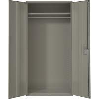 Armoire garde-robe, Acier, 36" la x 18" p x 72" h, Gris GTA Hardware Inc