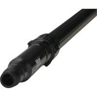Manche de la s&eacute;rie Transport, Aluminium/Polypropyl&egrave;ne, T&eacute;lescopique, Pointe Filetage europ&eacute;en, 1-1/4" dia, 63" - 109" lo GTA Hardware Inc