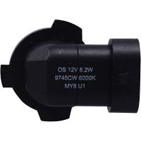 9145 Fog Light Bulb, LED, 65 W, White GTA Hardware Inc