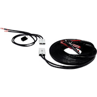 Heavy-Duty Fully Insulated Clamps with Side Terminal Adapters, 4 AWG, 500 A, 25' Cable GTA Hardware Inc