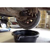 Black Oval Drain Pan GTA Hardware Inc