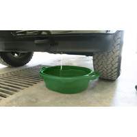 Green Oval Drain Pan GTA Hardware Inc