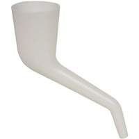 Translucent Right Angle Funnel, Plastic GTA Hardware Inc
