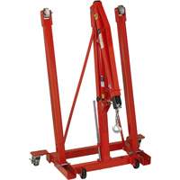 Folding Engine Crane, 2500 lbs. (1.25 tons) Capacity GTA Hardware Inc