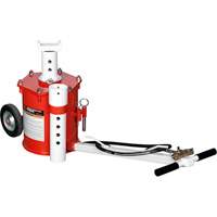 Portable Air Lift Jack, 10 Ton(s) Capacity, 17-3/4" - 49-3/8" H GTA Hardware Inc