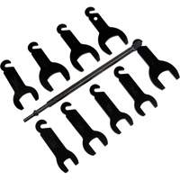 10-Piece Pneumatic Fan Clutch Wrench Set GTA Hardware Inc